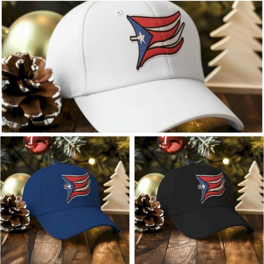Puerto Rican Flag Baseball Cap